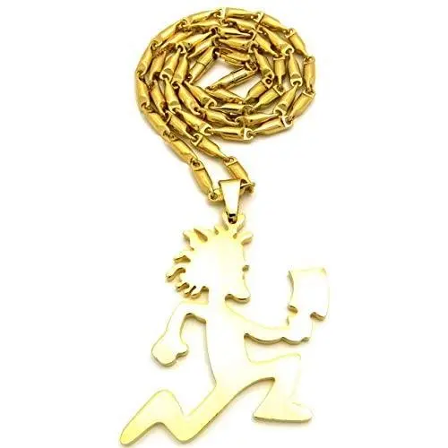 GWOOD Juggalo Pendant with 24 Inch Long Necklace GWOOD Juggalo Pendant with 24 Inch Long Necklace