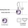 Orchid Jewelry 925 Sterling Silver Dangly Earrings Sets For Women Purple Natural Amethyst 3.00 Ct Cushion February Birthstone Gemstone Nickel Free jewellery Birthday, Anniversary Gifts For Her Orchid Jewelry 925 Sterling Silver Dangly Earrings Sets For Women Purple Natural Amethyst 3.00 Ct Cushion February Birthstone Gemstone Nickel Free jewellery Birthday, Anniversary Gifts For Her