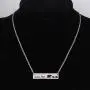 Zuo Bao Sweet Mama Bear Bar Necklace Mother Necklace Mama Bear Jewelry for New Mom Zuo Bao Sweet Mama Bear Bar Necklace Mother Necklace Mama Bear Jewelry for New Mom