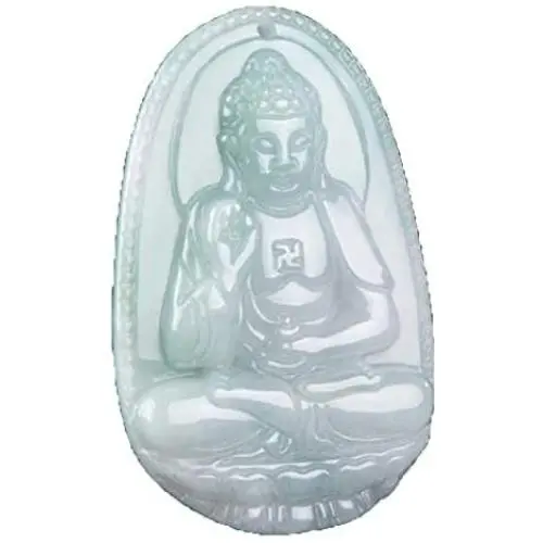 Natural Jade A Jadeite Zodiac Protector Deity Amulet Pendant Natural Jade A Jadeite Zodiac Protector Deity Amulet Pendant