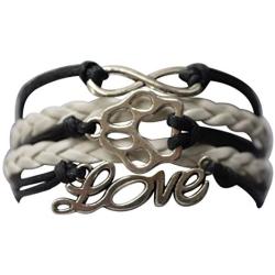 Infinity Collection Paw Print Jewelry- Paw Print Bracelet for Dog Lovers and Cat Lovers