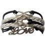 Infinity Collection Paw Print Jewelry- Paw Print Bracelet for Dog Lovers and Cat Lovers