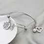 New Mom Bracelet Pregnancy Footprints Jewelry Sometimes The Smallest Things Take Up The Most Room in Your Heart Mommy to Be Gift