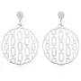 Moroccan Filigree Geometric Drop Earrings - Bohemian Metallic Cutout Lightweight Hook Dangles Flower Petal Leaf, Teardrop, Circle Disc Moroccan Filigree Geometric Drop Earrings - Bohemian Metallic Cutout Lightweight Hook Dangles Flower Petal Leaf, Teardrop, Circle Disc