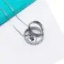 LYFML Heart Cremation Jewelry Urn Necklace for Ashes, Keepsake Pendant Made of Titanium Steel, Engraved''No Longer by My Side, Forever in My Heart'' Come with Filling Kit