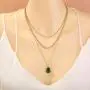 Eseres Girls Layered Necklace Teardrop Pendant Rhinestone Chokers Eseres Girls Layered Necklace Teardrop Pendant Rhinestone Chokers