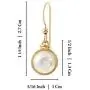 Stera Jewelry 14k Gold Filled Hand Wrapped 8mm or 10mm Cultured Pearl Earrings Weddings jewelry and Bridesmaid Gifts