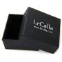 LeCalla Sterling Silver Jewelry Italian Design Diamond Cut Wire Love Knot Stud Earring for Women