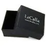 LeCalla Sterling Silver Jewelry Italian Design Diamond Cut Wire Love Knot Stud Earring for Women