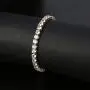 ASHMITA Tennis Crystal Bracelet for Women Charm Men Rose Gold Zirconia Bracelets Gift Jewelry