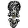 CANEER Dog Rings, Personalized Pet Statement Open Ring for Women Retro Animal Fashion Adjustable Jewelry Cute Cocktail Ring for Dog Lovers