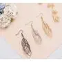 Fashion Costume Jewelry Dangle Drop Earrings Set For Women Teen Silver Gold And Black Tones Fashion Costume Jewelry Dangle Drop Earrings Set For Women Teen Silver Gold And Black Tones
