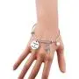 ENSIANTH Grandma of The Bride,Grandma of The Groom Bracelet Stainless Steel Wire Bangle Wedding Bridal Party Gift