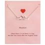 Your Always Charm Mountain Necklace,Snowy Mountain Necklace for Women,Nature Jewelry Gift for Skiers, Hikers, Campers, Climbers and Nature Lovers