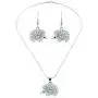 Lola Bella Gifts Crystal Hedgehog Necklace and Earrings Set with Gift Box Lola Bella Gifts Crystal Hedgehog Necklace and Earrings Set with Gift Box