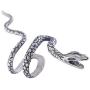 MAELOVE Sterling Silver Snake Earrings Cuff Wraps Ear Clips No Piercing Women Girls Cute Animal Auricle Wrap Earring Women Jewelry Simple Delicate Minimalist Stud Earrings Gift for Her