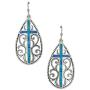 Montana Silversmiths Cross Dangle Earrings