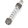 Sterling Silver 925 & Glass New Pendant Of Ten Commandments Mezuzah & Scroll Star Of David Protection Charm Gift Necklace