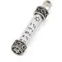 Sterling Silver 925 & Glass New Pendant Of Ten Commandments Mezuzah & Scroll Star Of David Protection Charm Gift Necklace