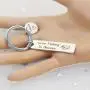 AKTAP Memorial Keychain in Memory of Dad Gone Fishing in Heaven Sympathy Gift for Loss of Loved One