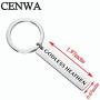 CENWA Atheist Gift Funny Atheist Gift Godless Heathen Keychain