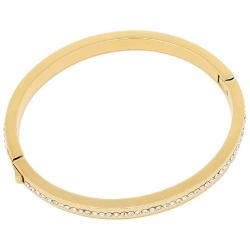 Kate Spade Ring It Up Pave Bangle Bracelet Gold/Clear