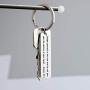 Gzrlyf Psalm 37:4 Keychain Delight Yourself in The Lord Bible Verse Keychain Christian Gifts