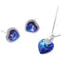 Komking Love Heart Pendant Necklace and Earrings for Women, Swarovski Jewelry Sets Birthday/Anniversary Christmas Jewelry Gifts for Women Mom/Wife/Sister/Best Friend Komking Love Heart Pendant Necklace and Earrings for Women, Swarovski Jewelry Sets Birthday/Anniversary Christmas Jewelry Gifts for Women Mom/Wife/Sister/Best Friend