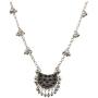 Sansar India Bollywood Triangle Pendant Thread Choker Indian Necklace Jewelry For Girls and Women