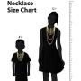 The Bling Factory 1mm-6mm 14k Yellow Gold Plated Ball Military Chain Necklace or Bracelet