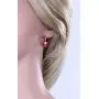 Esottia Drop Earrings Made with Crystal Pearls from Swarovski, Gifts for Women, Multi Color, Silver-Tone