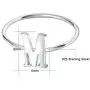 AoedeJ 925 Sterling Silver Stackable Initial Letter Rings Capital Letter Ring Charm Initial Band for Women AoedeJ 925 Sterling Silver Stackable Initial Letter Rings Capital Letter Ring Charm Initial Band for Women