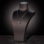 HooAMI Hollow Heart Mom+Always in My Heart Cremation Urn Necklace Memorial Pendant