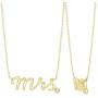 JADMIRE 0.02 Carats Swarovski Zirconia mrs Pendant Necklace, 16''+2'' Extender