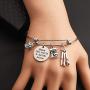 MAOFAED Gift for Baker Bake The World a Better Place Culinary Student Gifts Bake Lover Keychain Gift