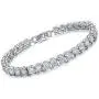 SHB Tennis Bracelet with Swarovski Elements Crystal Jewelry AAA Cubic Zirconia 18K Platinum Plated Women Lady CZ Tennis Bracelets Bangle Love Gift SHB Tennis Bracelet with Swarovski Elements Crystal Jewelry AAA Cubic Zirconia 18K Platinum Plated Women Lady CZ Tennis Bracelets Bangle Love Gift