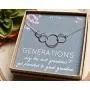 EFYTAL Generations Necklace for Great Grandma, Sterling Silver Four Circle gift 4 Great Grandmother Jewelry EFYTAL Generations Necklace for Great Grandma, Sterling Silver Four Circle gift 4 Great Grandmother Jewelry