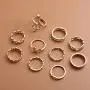 Snake Knuckle Stacking Ring Set Boho Vintage Gold Stackable Midi Finger Rings for Women Teen Girls Snake Knuckle Stacking Ring Set Boho Vintage Gold Stackable Midi Finger Rings for Women Teen Girls