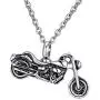 HooAMI Vintage Motorcycle Biker Pendant Cremation Jewelry Keepsake Memorial Urn Necklace HooAMI Vintage Motorcycle Biker Pendant Cremation Jewelry Keepsake Memorial Urn Necklace