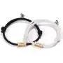 Attract Magnetic Couples Bracelets Custom Magnetic Couple Bracelet for Him and Her Set Promise Rope Braided Bracelet Set for Couples Attract Magnetic Couples Bracelets Custom Magnetic Couple Bracelet for Him and Her Set Promise Rope Braided Bracelet Set for Couples