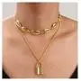 Lock Necklace for Women Men Lock Chain Necklace Gold Padlock Necklace Punk Necklace Jewelry Gift Lock Necklace for Women Men Lock Chain Necklace Gold Padlock Necklace Punk Necklace Jewelry Gift