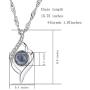 JC WANG I Love You Necklace 100 Languages Romantic Jewelry Gifts for Her Women Girlfriend Wife Mom for Birthday Christmas Anniversary Valentines Day 925 Sterling-Silver