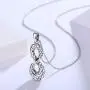 Cuoka Snake Necklaces,925 Sterling Silver Snake Necklaces for Ashes,Cremation Jewelry for Ashes Urn Jewelry with Gift Box