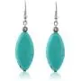 Gem Stone King 24 Inch Simulated Turquoise Howlite Necklace for Women with Heart Shape Pendant and Earring Set Gem Stone King 24 Inch Simulated Turquoise Howlite Necklace for Women with Heart Shape Pendant and Earring Set