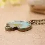 Retro Vintage Dry Flower Transparent Resin Dry Flower Pendant Statement Cocktail Party Necklace Retro Vintage Dry Flower Transparent Resin Dry Flower Pendant Statement Cocktail Party Necklace