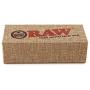 RAW Rolling Papers Gold Poker with Woven Natural Hemp Necklace