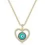 Ursteel Evil Eye Necklace for Women, 14K Gold Plated Cubic Zirconia Turquoise Evil Eye Pendant Necklace Dainty Evil Eye Jewelry Ursteel Evil Eye Necklace for Women, 14K Gold Plated Cubic Zirconia Turquoise Evil Eye Pendant Necklace Dainty Evil Eye Jewelry