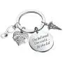 BAUNA Doctor Appreciation Gift Doctor Keychain with Caduceus Charm She Believed She Could So She Did Medical Doctor Jewelry BAUNA Doctor Appreciation Gift Doctor Keychain with Caduceus Charm She Believed She Could So She Did Medical Doctor Jewelry