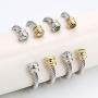 Cable Bracelets for Women,Designer Inspired Jewelry,Color rhinestone Cuff Bracelet，Elegant and Beautiful Birthday Gifts for Lady