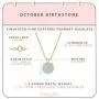 Femme Luxe Simulated Birthstone Pendant for Women, All Birthstone, 14K Yellow Gold, 18'' Gold Filled Chain, 7mm Round Gemstone, Hypoallergenic, Gift Ready Packaging Femme Luxe Simulated Birthstone Pendant for Women, All Birthstone, 14K Yellow Gold, 18'' Gold Filled Chain, 7mm Round Gemstone, Hypoallergenic, Gift Ready Packaging